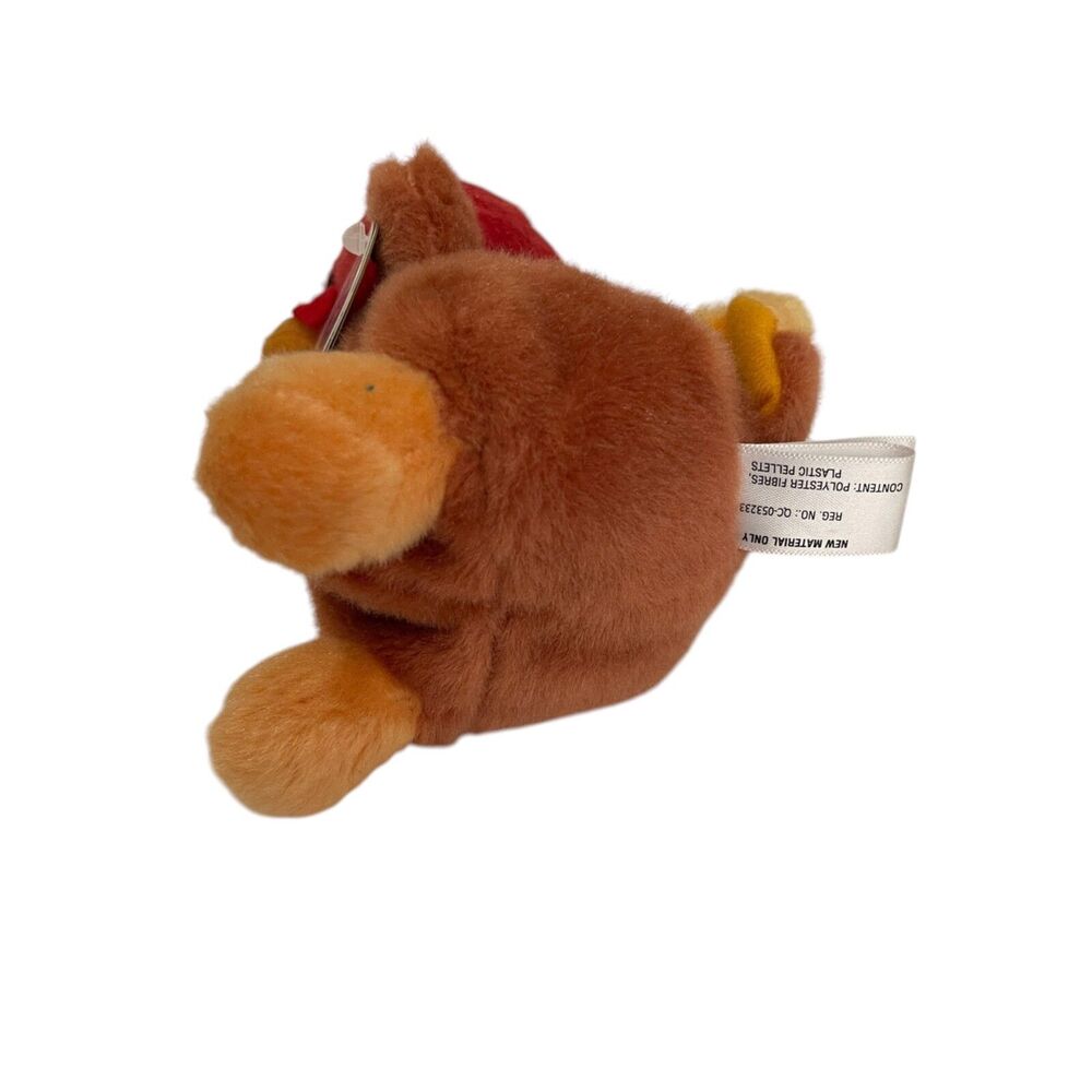 Aurora World Palm Pals Aspen Turkey Bean Bag Plush NWT 5" #1-068 - Picture 3 of 8